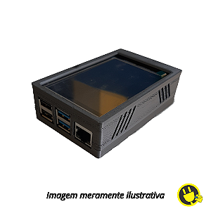 Case Raspberry Pi 4 Display 3,5" Impressão 3D