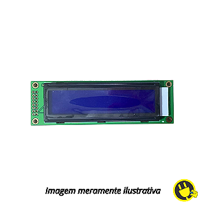 Display LCD 20x2 Backlight Azul