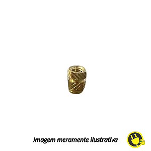 Inserto Metálico de Rosca M3 Impressões 3D