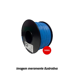 FIlamento PLA 1,75mm 500g Azul Celeste para Impressora 3D 3N3