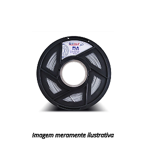 FIlamento PLA 1,75mm 1Kg Cinza para Impressora 3D GTMax3D