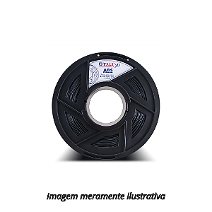 Filamento ABS 1,75mm 1Kg Preto GTMax3D