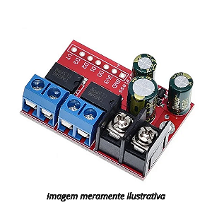 Driver Motor Ponte H Duplo 3V-14V 5A