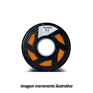 FIlamento PLA 1,75mm 1Kg Laranja para Impressora 3D GTMax3D