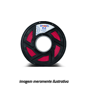 FIlamento PLA 1,75mm 1Kg Rosa para Impressora 3D GTMax3D