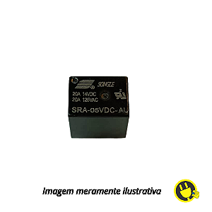 Rele Songle Simples 5V 20A 4 Pinos