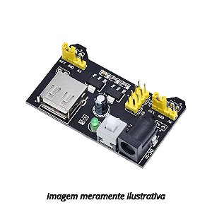 Fonte Ajustável para Protoboard