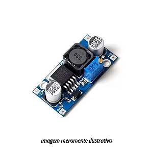 Fonte Ajustável Step Down Regulador de Tensão LM2596 - Arduino e