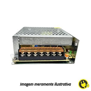 Fonte Chaveada Estabilizada 12V 10A 120W Colmeia