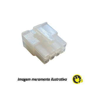 Conector Alojamento Macho Mini Fit 8 Vias 4,20mm