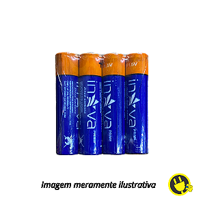 Kit 4 Pilhas AAA 1,5V