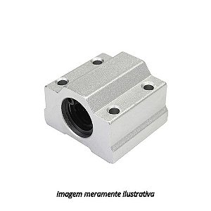 Rolamento Pillow Block Linear SC8UU 8mm Guia Linear