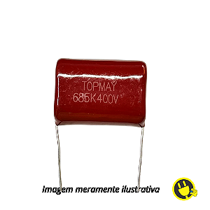 Capacitor de Poliéster 685K 400V