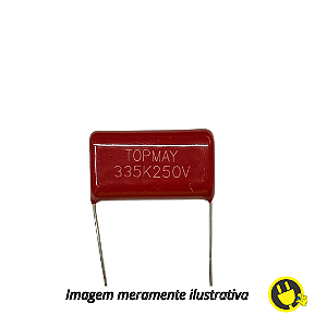 Capacitor de Poliéster 335K 250V