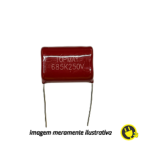Capacitor de Poliéster 685K 250V