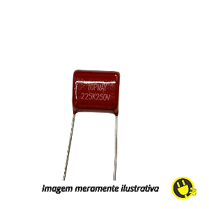 Capacitor de Poliéster 225K 250V