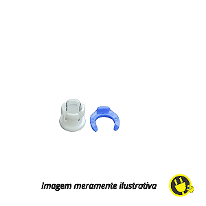 Conjunto de Presilhas de Fixação para Tubo Bowden
