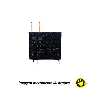 Relé 12V 17A 250V  Forno Micro-ondas