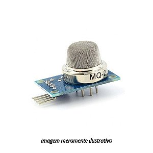 Sensor de Gás MQ-2 Inflamável e Fumaça