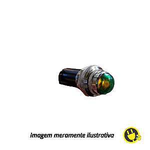 Sinaleiro Olho de Boi LD16-4 – 220V Verde