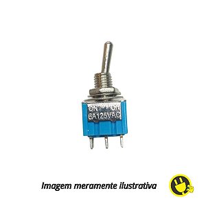 Chave Alavanca MTS202 2 Posições 6T