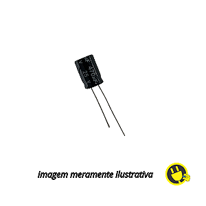 Capacitor Eletrolítico 470µF 25V