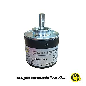 Encoder Incremental 360 Pulsos 5 A 24VDC
