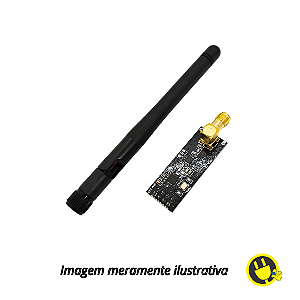 Módulo NRF24L01 + Antena Wireless Transceptor 2,4GHz