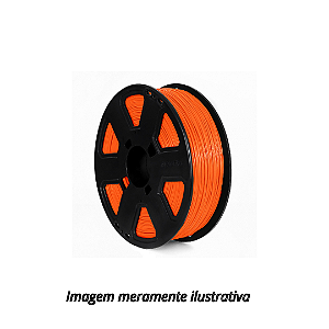 Filamento PLA 1,75mm 1Kg Laranja 3D Fila