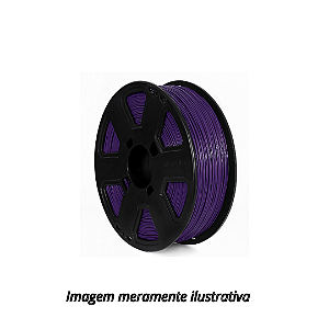 Filamento ABS 1,75mm 1Kg Roxo Titânio 3D Fila