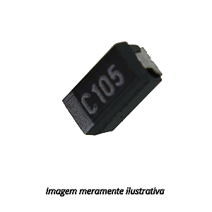 Capacitor Eletrolítico de Tântalo SMD 1µF 16V
