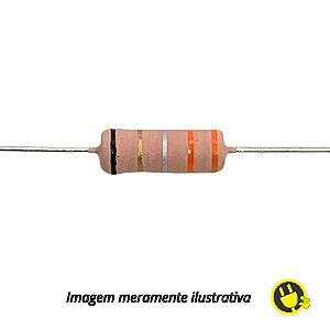Resistor de Fio 5% 5W AC05 0R33