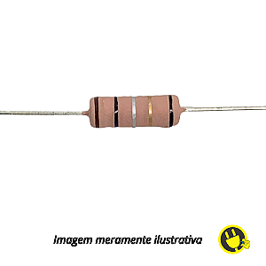 Resistor de Fio 5% 5W AC05 0R10