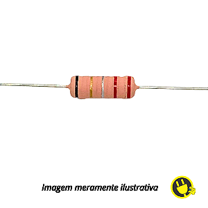 Resistor de Fio 5% 5W AC05 0R22