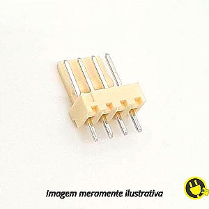 Conector KK Macho 4 Vias 2,5mm