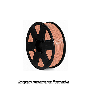 Filamento PLA 1,75mm 1Kg Rosa Salmão 3D Fila