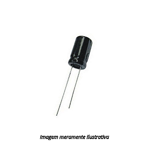 Capacitor Eletrolítico 100uF 16V