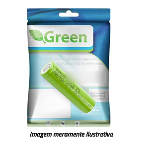 Bateria CR18650 3.7V 2600mAh Li-Ion Industrial – GREEN