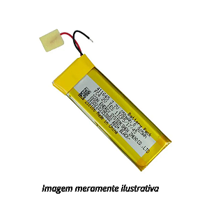 Bateria Li-Ion Polymer 3,7V 250mAh – Modelo 411645