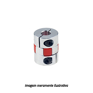 Acoplador Flexível D20 L25 JAW 10x14mm