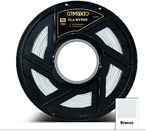 Filamento PLA HYPER HT 1,75mm 1Kg Branco GTMax3D