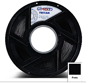 Filamento TRITAN 1.75mm GTMax3D Preto 1kg
