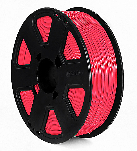 Filamento PLA Magic 1,75mm 1Kg Vermelho Neon 3D Fila
