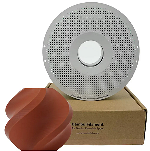 Filamento PLA 1,75mm 1Kg Marrom Bambu Lab