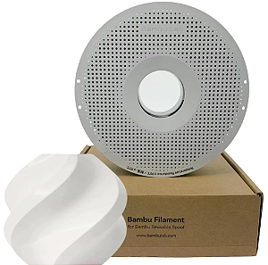 Filamento PLA 1,75mm 1Kg Branco Bambu Lab