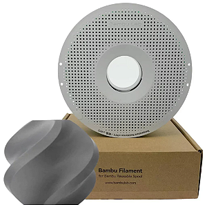 Filamento PLA 1,75mm 1Kg Prata Bambu Lab