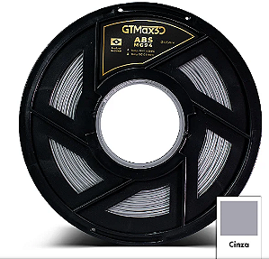 Filamento ABS MG94 1,75mm 1Kg Cinza GTMax3D
