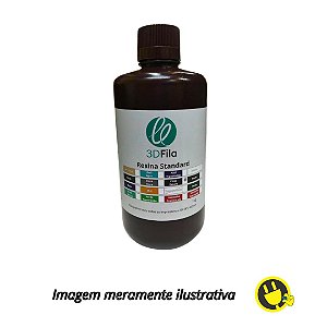 Resina 3D Standard 4.0 Cinza Claro 1kg