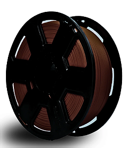 Filamento PLA 1,75mm 1Kg Marrom Chocolate 3D Fila