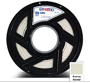 Filamento ABS 1,75mm 1Kg Branco Dental GTMax3D